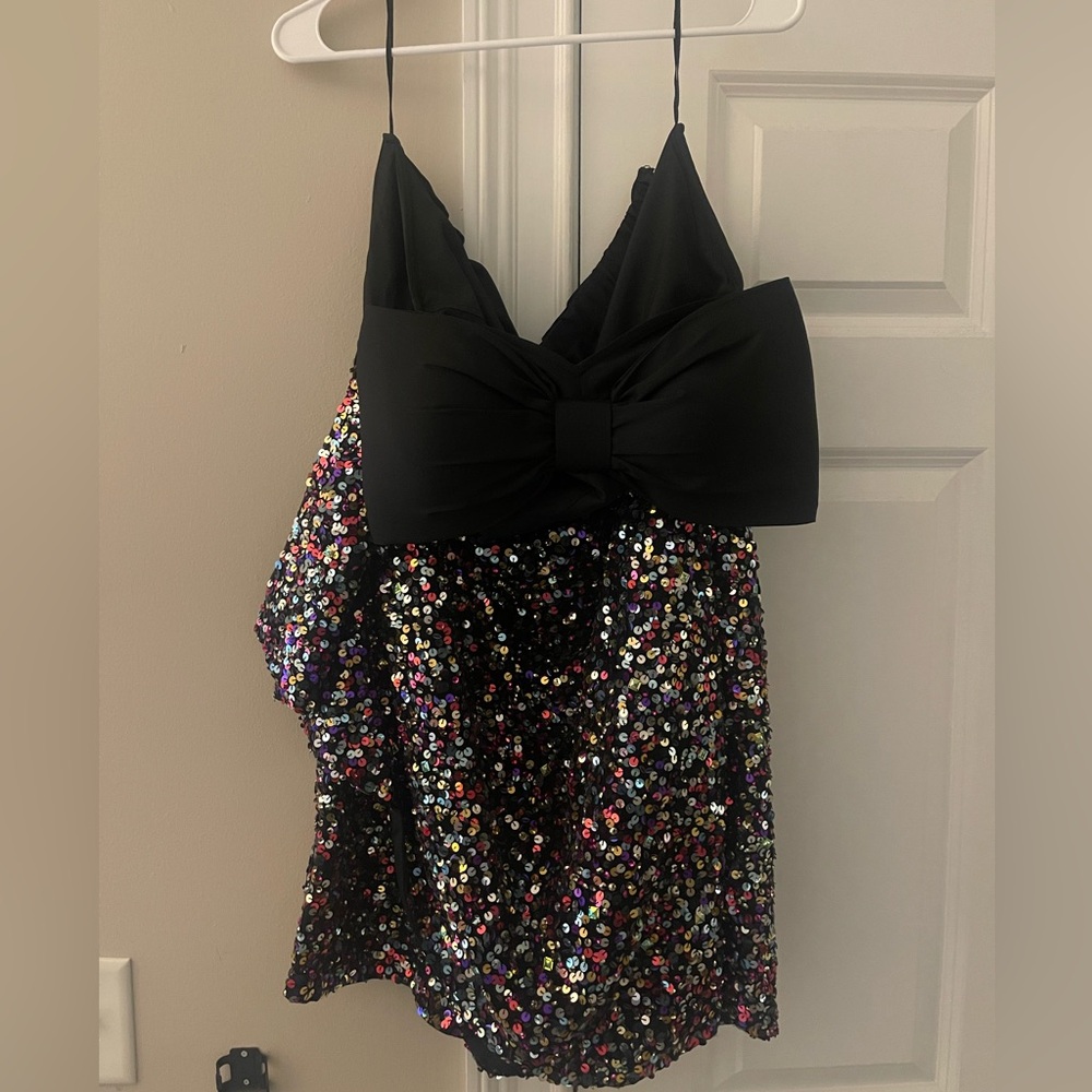 Bow mini dress NWT